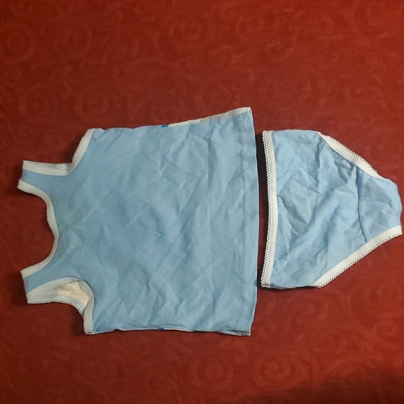 NEW Disney Cinderella Girls Blue Tank Top & Underwear - Size 2T-3T - Picture 6 of 8